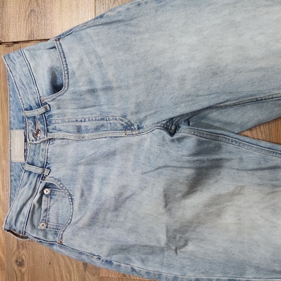 Everlane Curvy 90s Cheeky Straight Jean‎ Organic Cotton Light Wash Rigid Size 26 - Picture 4 of 10